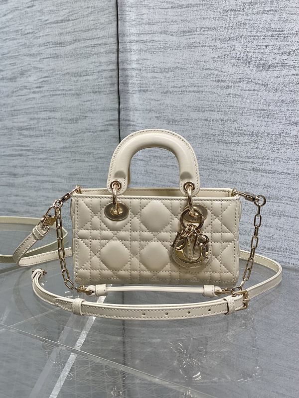 Lady D-Joy Bag Micro Ivory