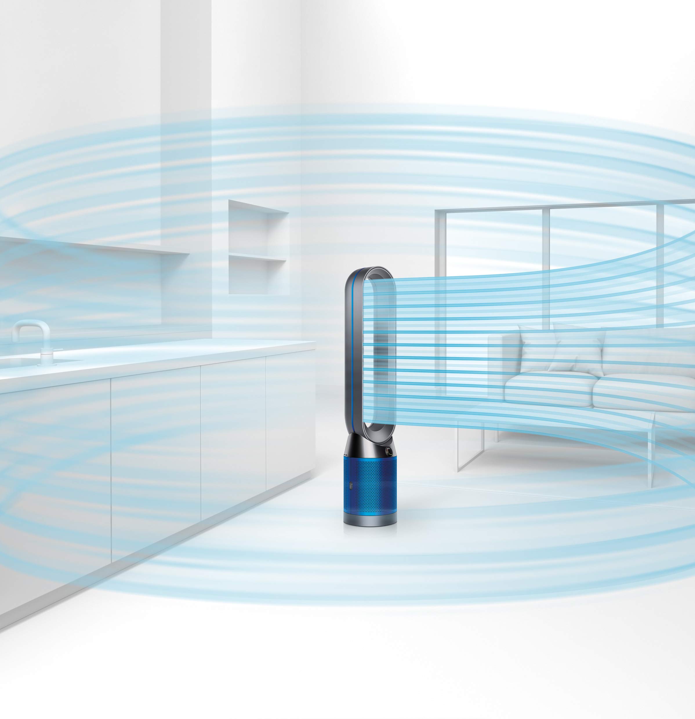 Air Purifier & Tower Fan, WiFi-Enabled