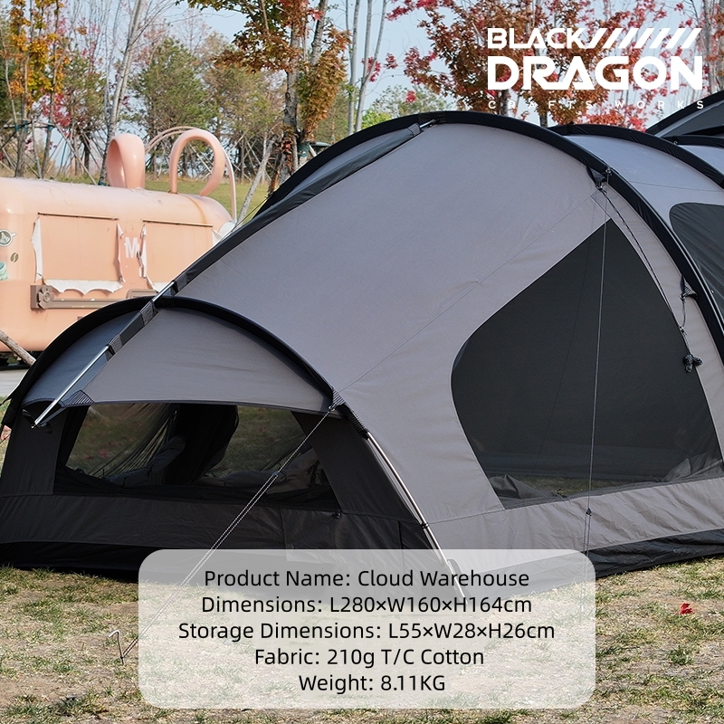 BLACK DAGON Cloud Boat/Cloud Warehouse Series Camping Tent