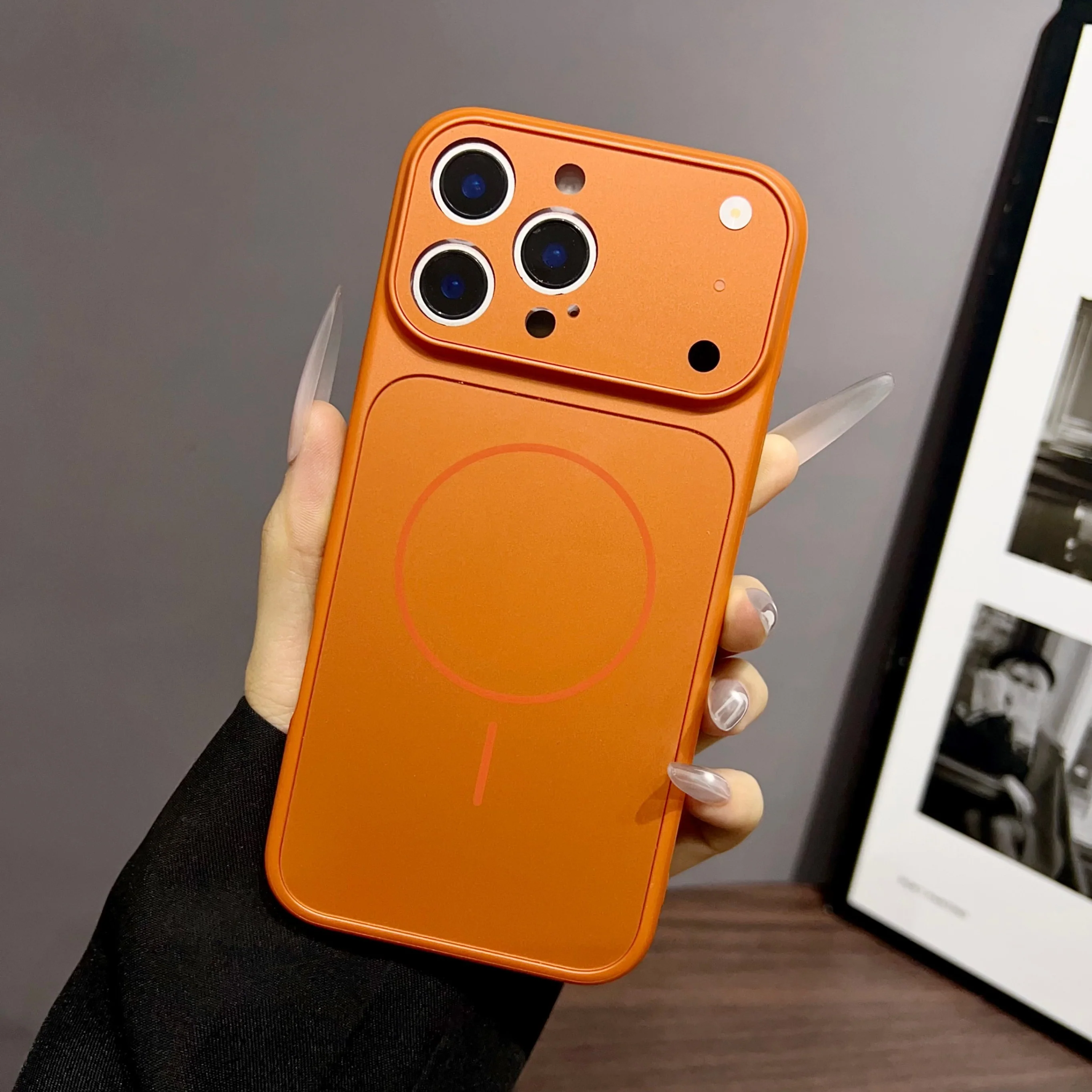 iPhone 16 Pro Max Protective Case Shockproof - back view