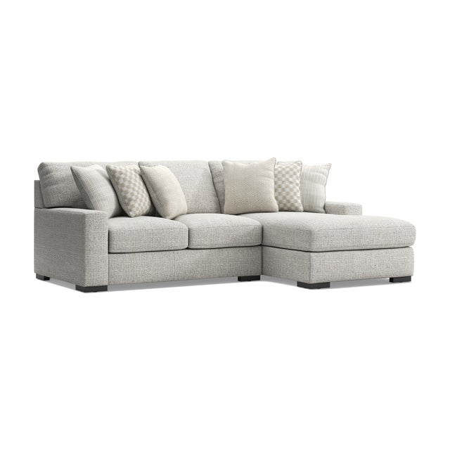 Larce 2-Piece Next-Gen Nuvella™ Performance Fabric Sofa Chaise