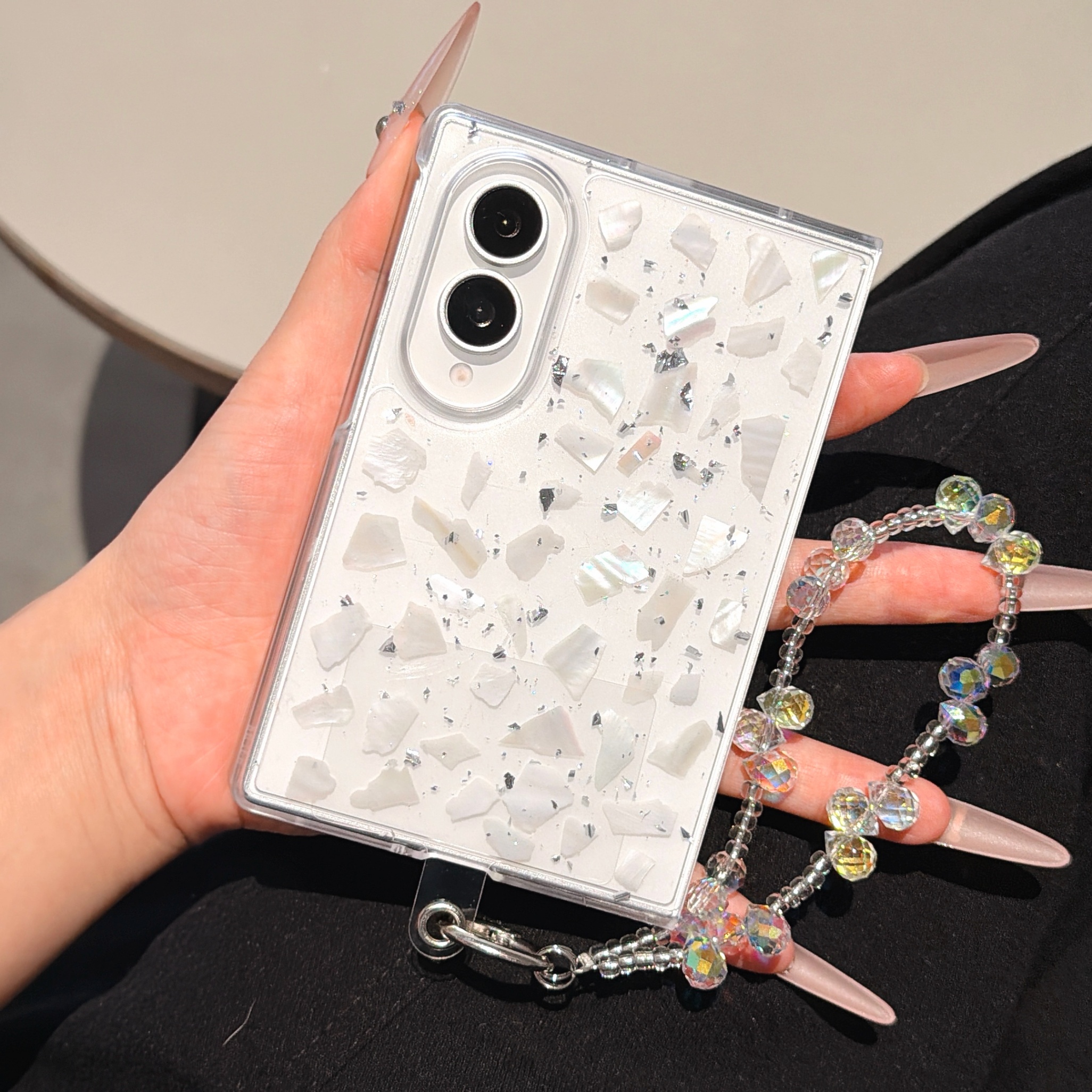 Galaxy Z Flip 4 Protective Case - back view