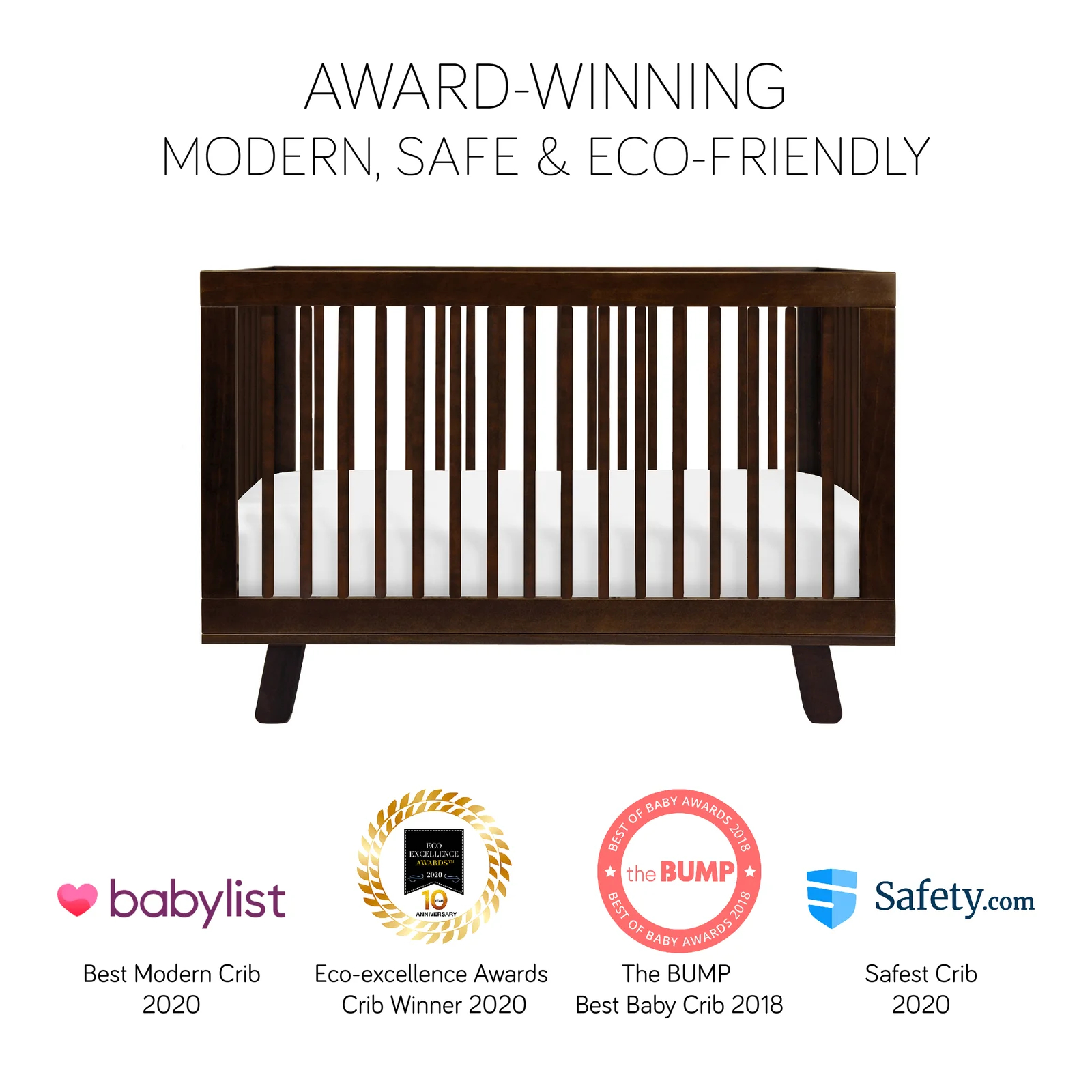 Hudson 3-in-1 Convertible Crib