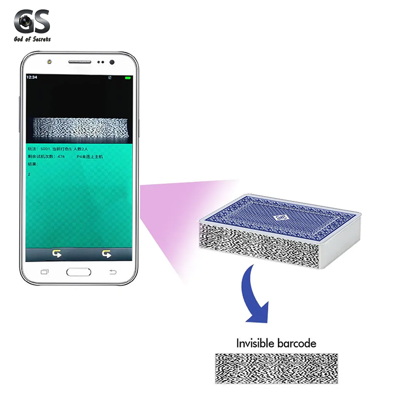 EYT Barcode Invisible Marked Decks for Poker Analyzer Device