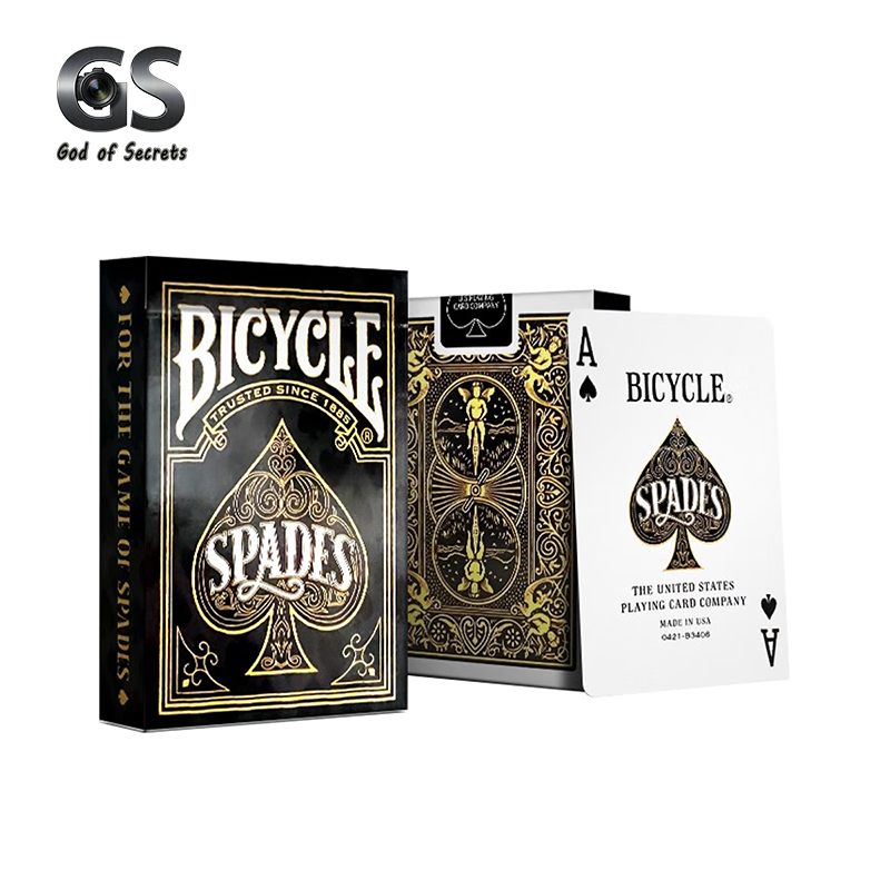Bicycle Marked Deck Playing Cards Spade King for Marked Cards Contact Lenses