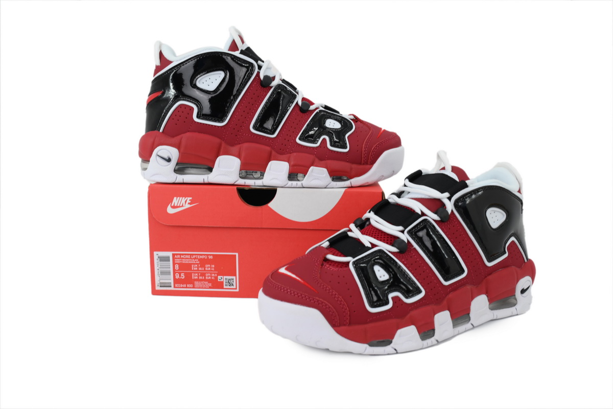 Nike Air More Uptempo Low Bull Red 921948-600