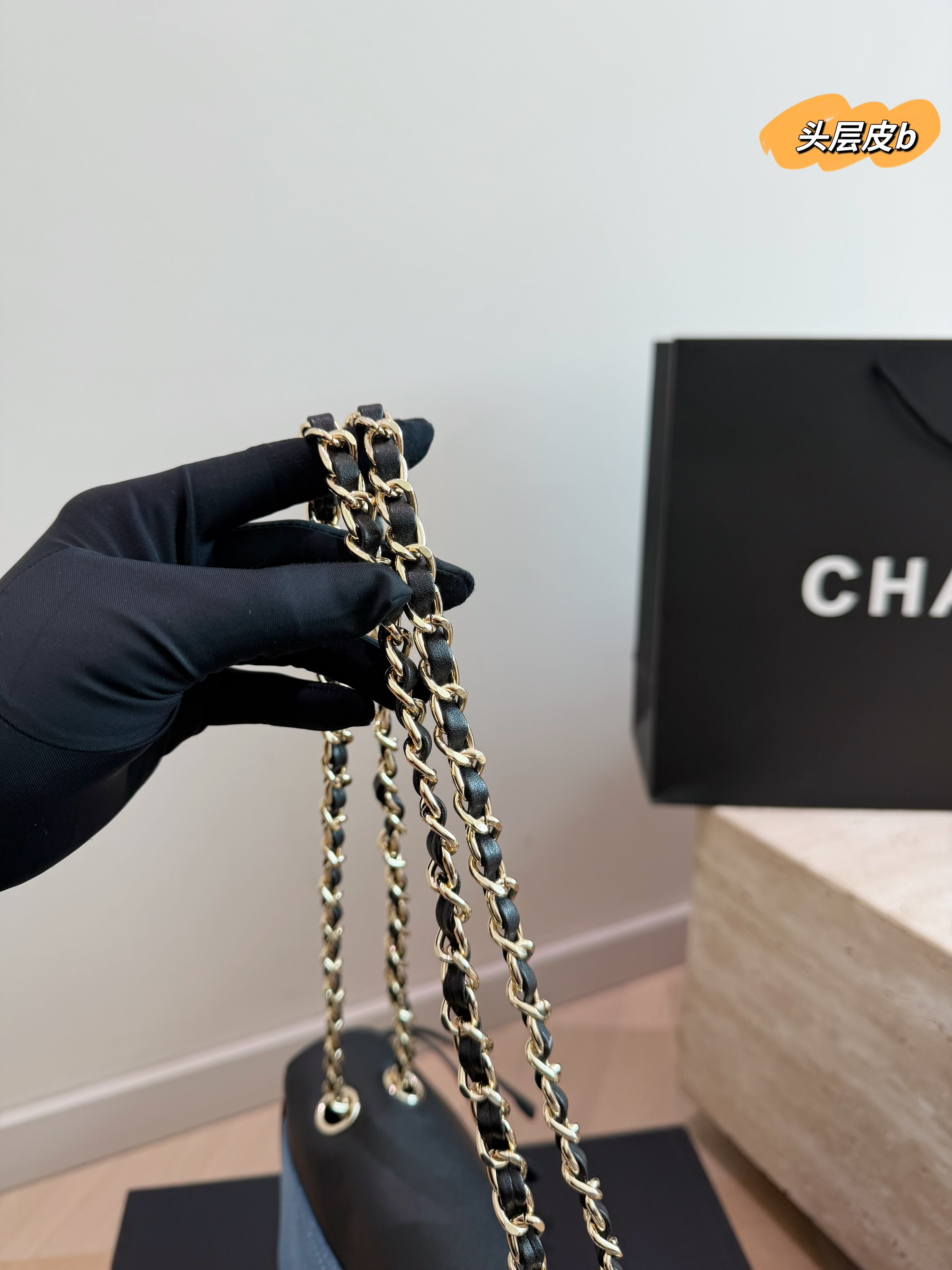 Chanel 26A Denim & Calfskin Flap Shoulder Bag