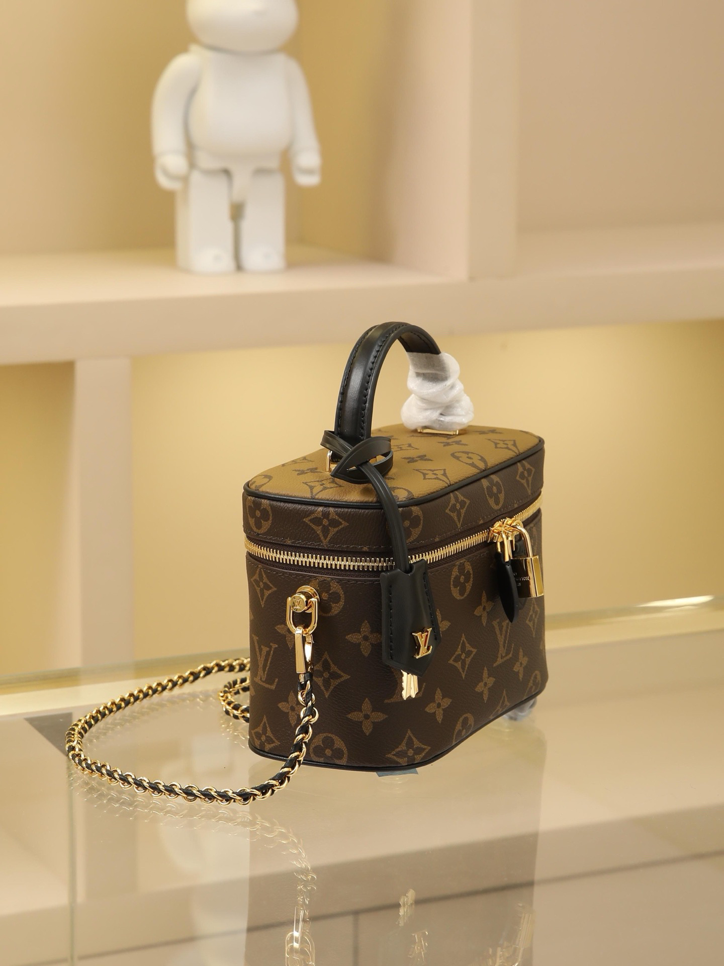 Louis Vuitton Vanity PM Monogram Canvas Cosmetic Bag
