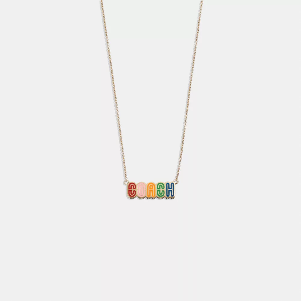 COAthtCH Logo Retro Necklace