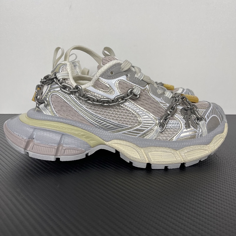Balenciaga 3XL Chain Strap Light Beige Sneakers