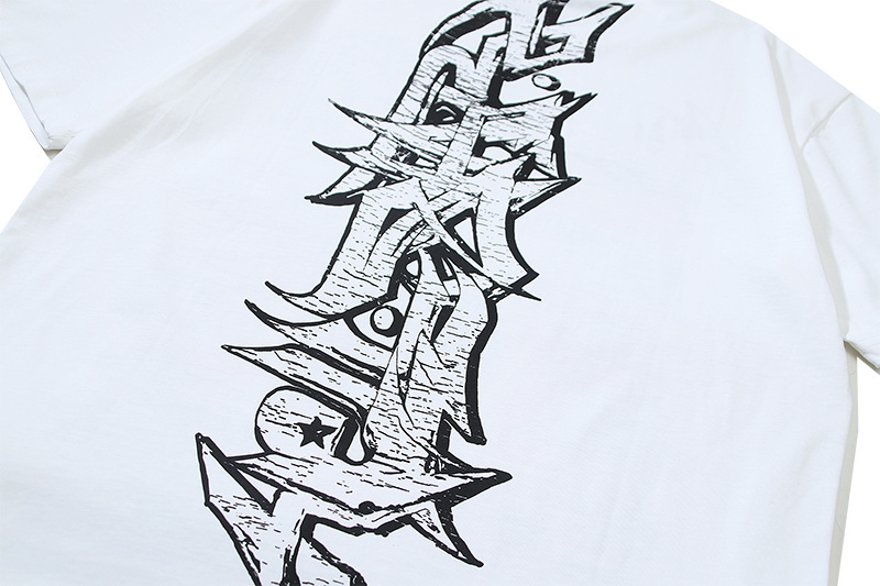 Hellstar Links Graphic T-Shirt White