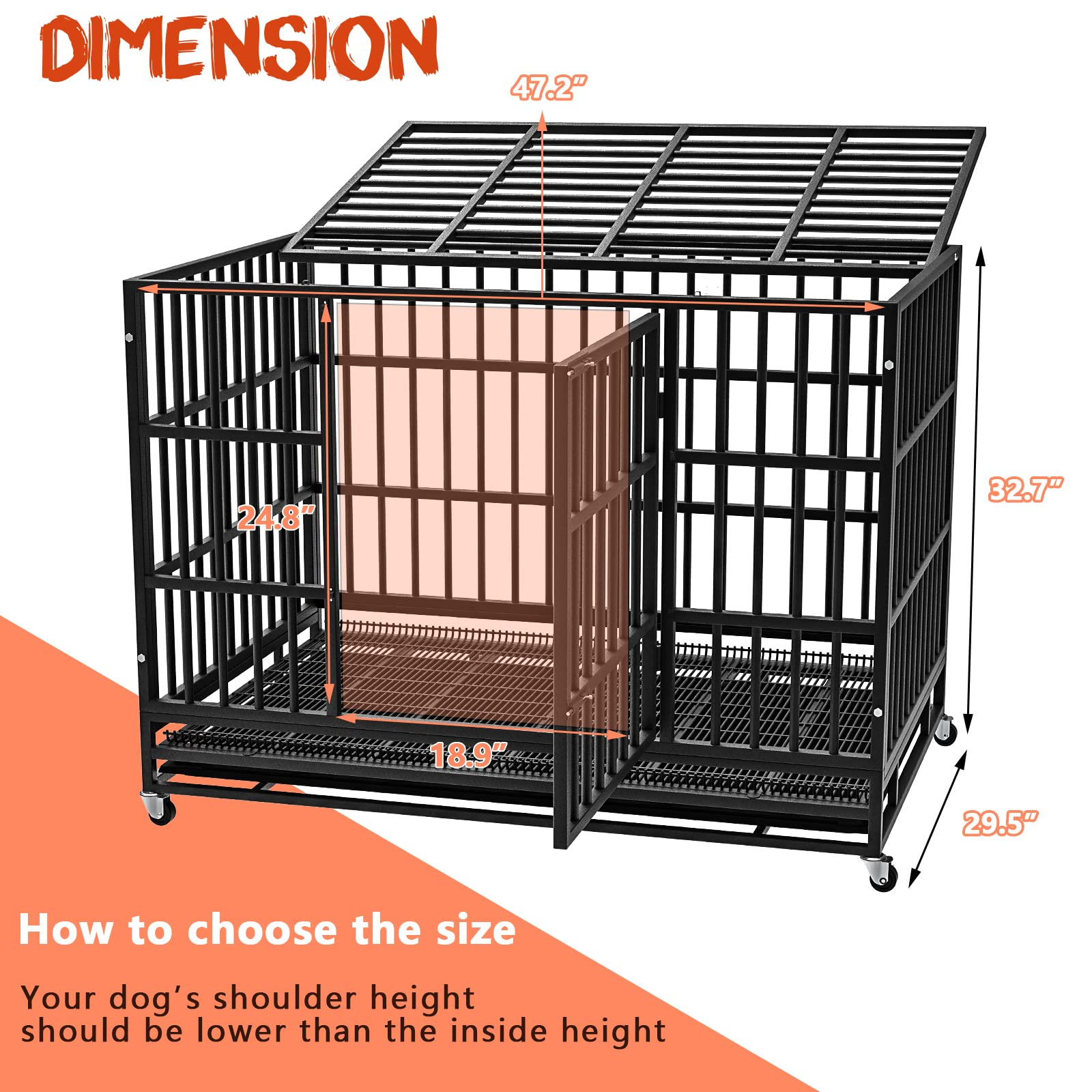 Heavy Duty Dog Crate
