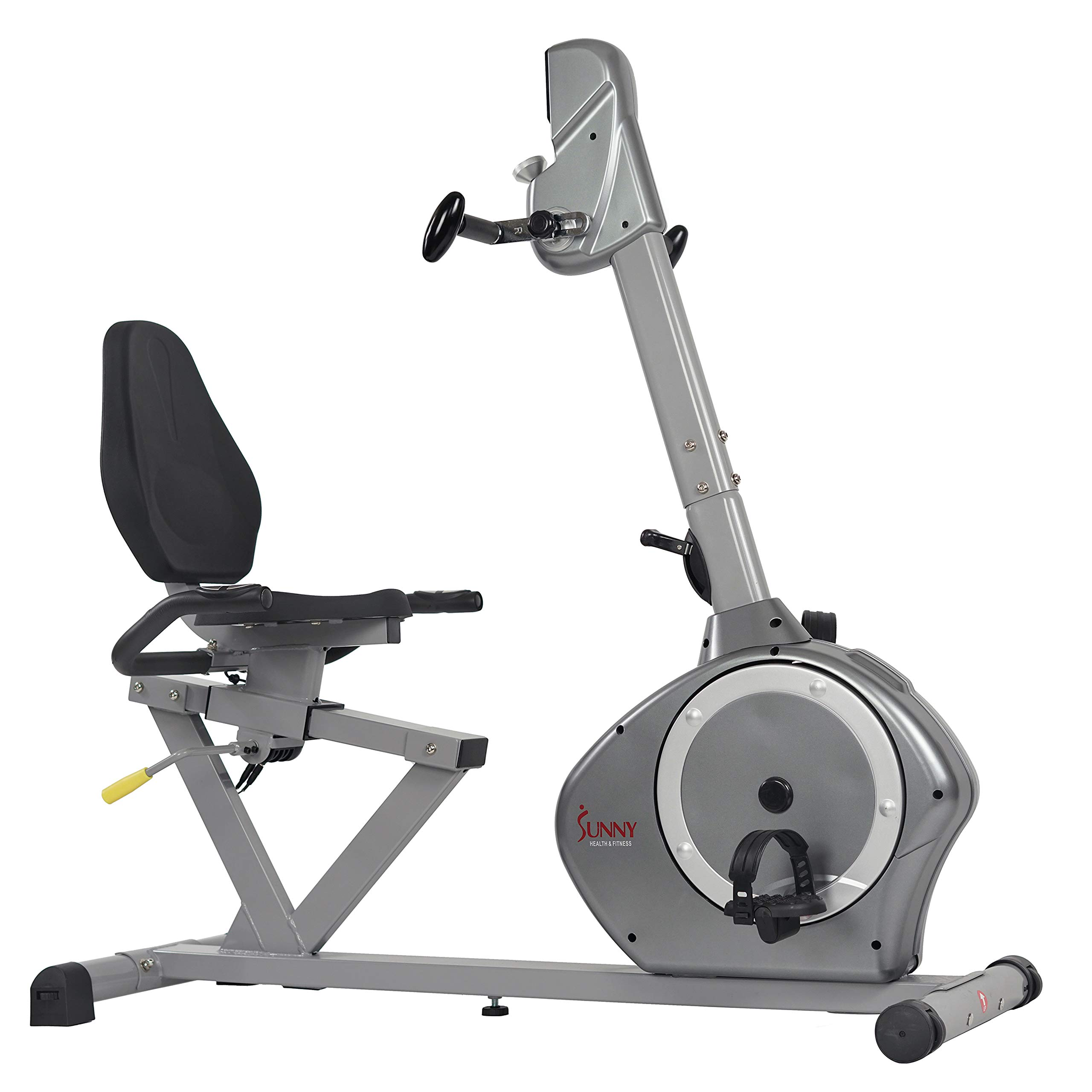Sunny Health & Fitness Recumbent Bike SF-RB4631 with Arm