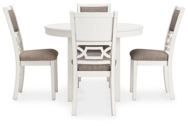 Wrenning / Langwest / Erinberg Dining Table and 4 Chairs