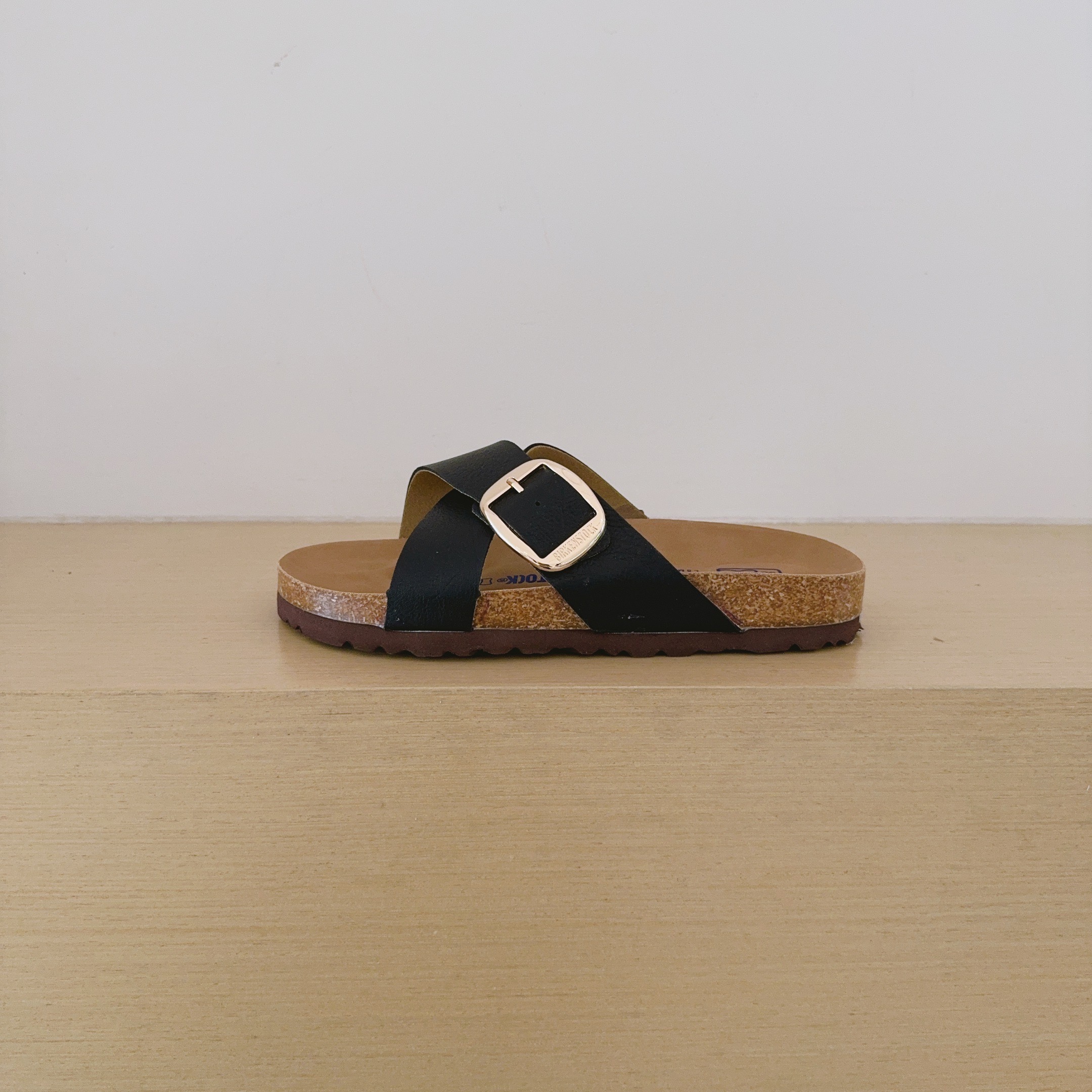 Birken-Style Cross-Strap Sandals