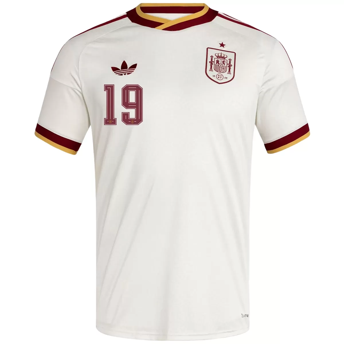 Lamine Yamal #19 Spain Away Jersey World Cup 2026