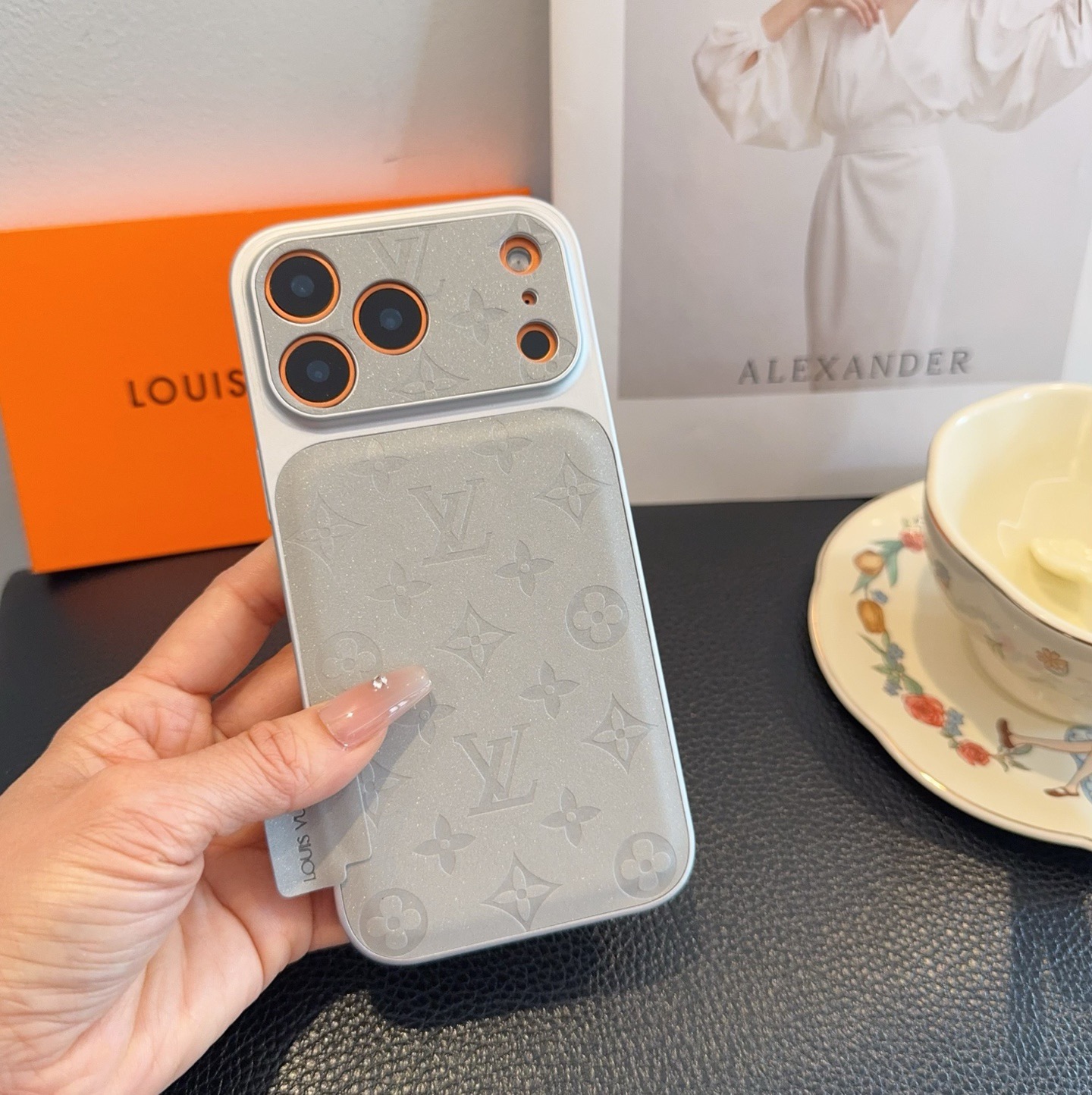 LV Star Series Embossed Phone Case