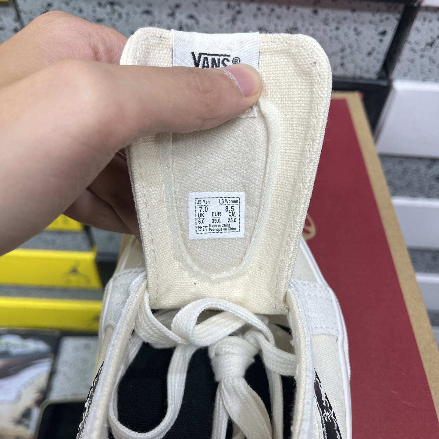 Vans Skool White Grey