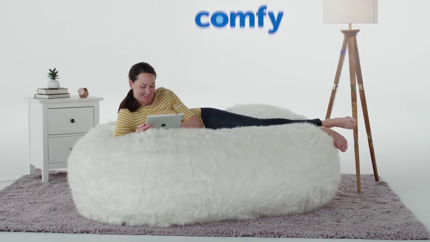 Comfy Sacks Memory Foam Bean Bag Chair