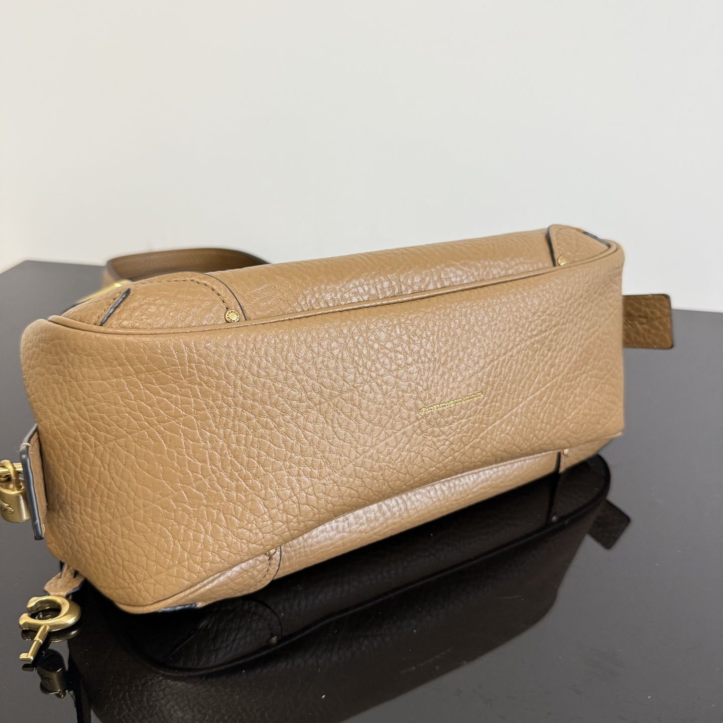 Coach drifter 31 shoulder bag in pebbled leather