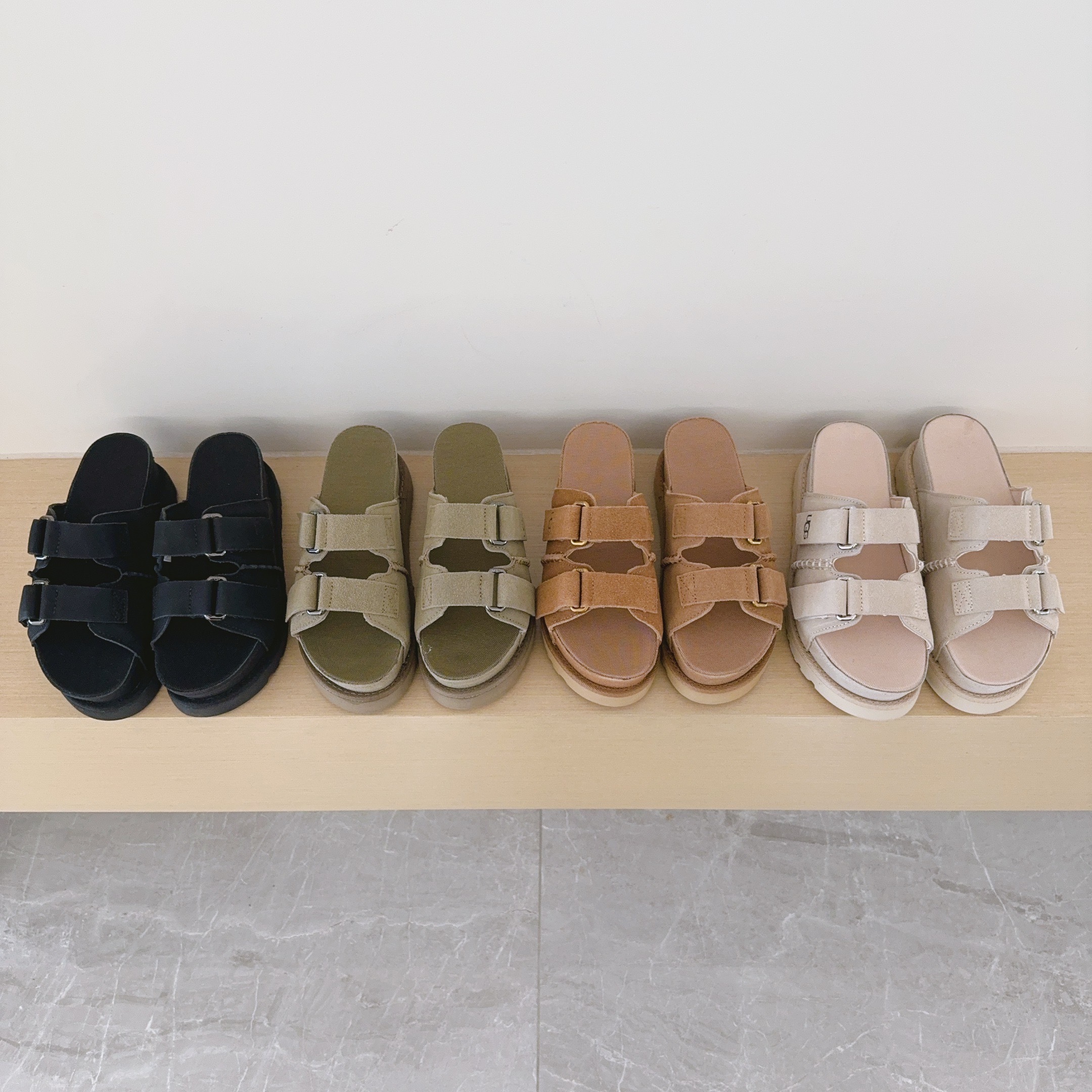 Two-Strap Slippers