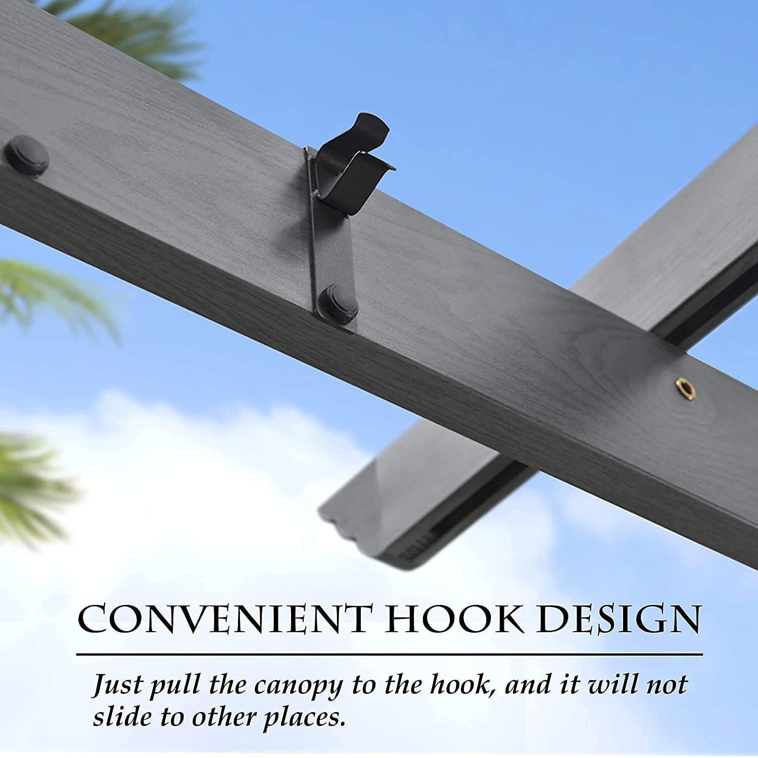 10' X 12' retractable pergola