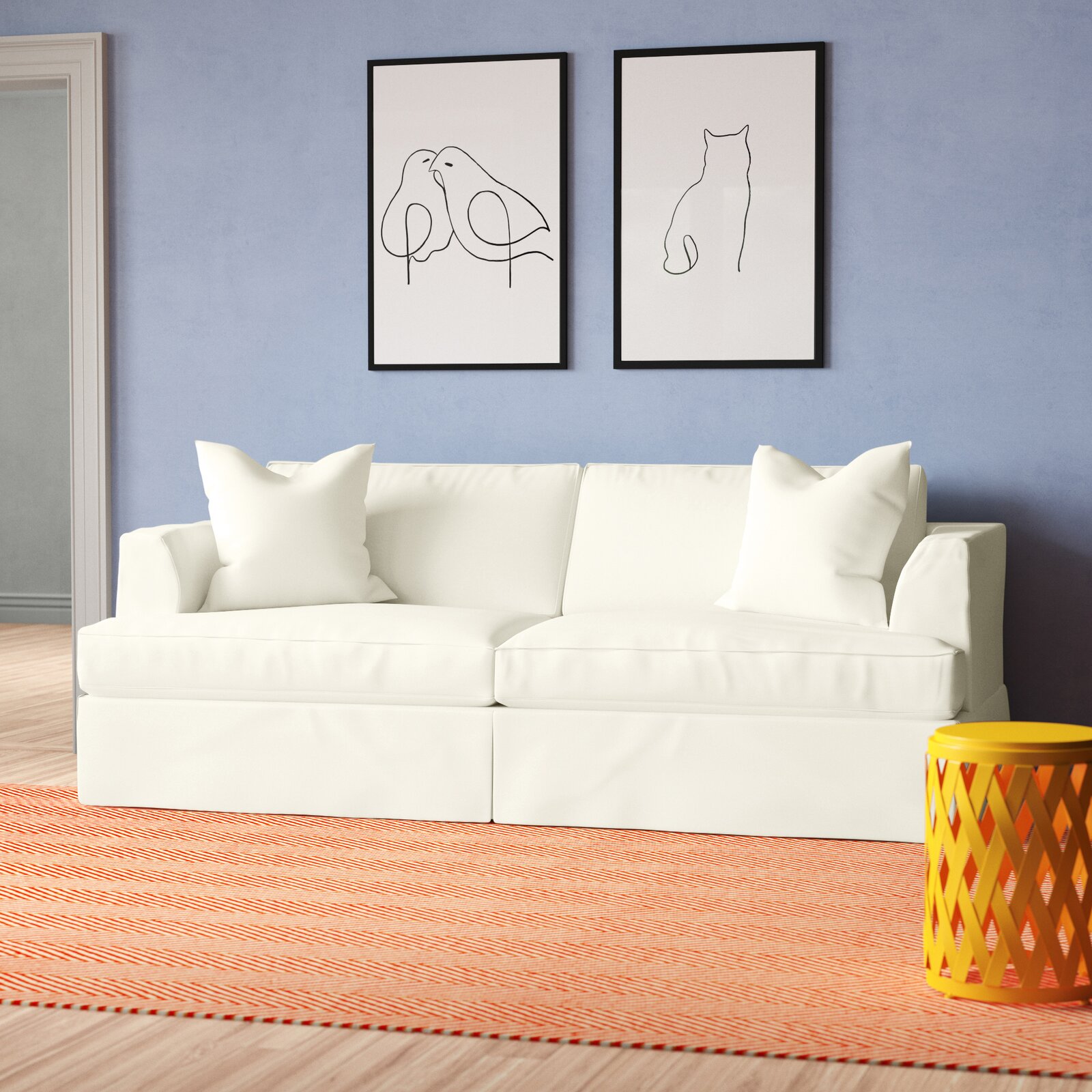 Lucia 93'' Sleeper Sofa