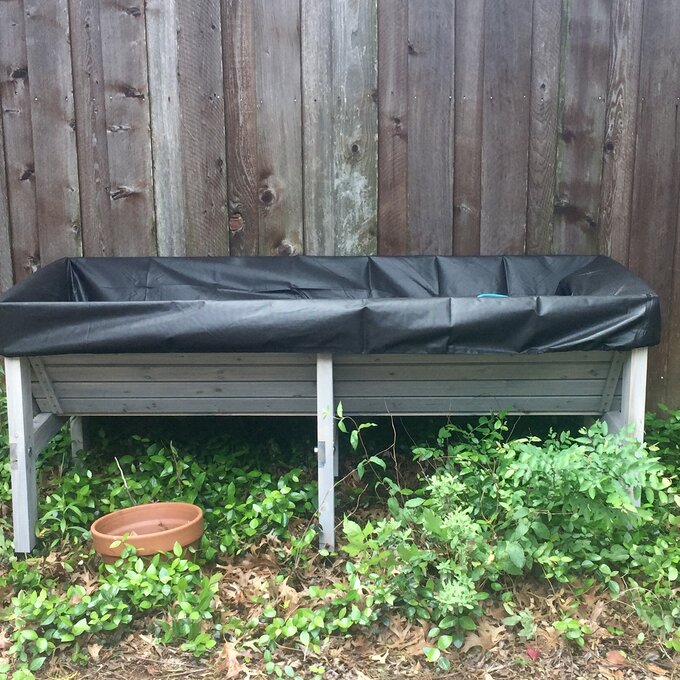 Wood Elevated Planter