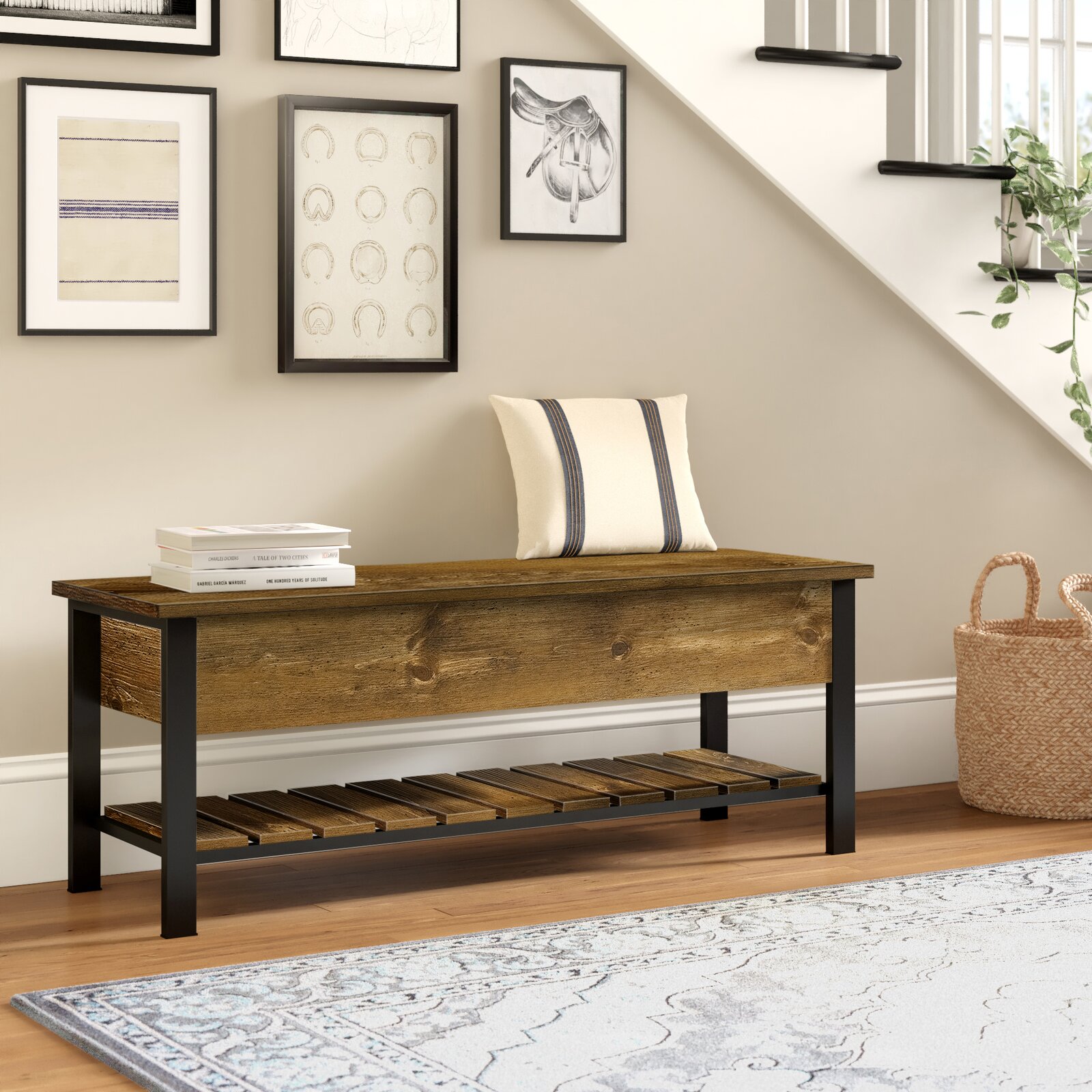 Ochlocknee Flip Top Storage Bench