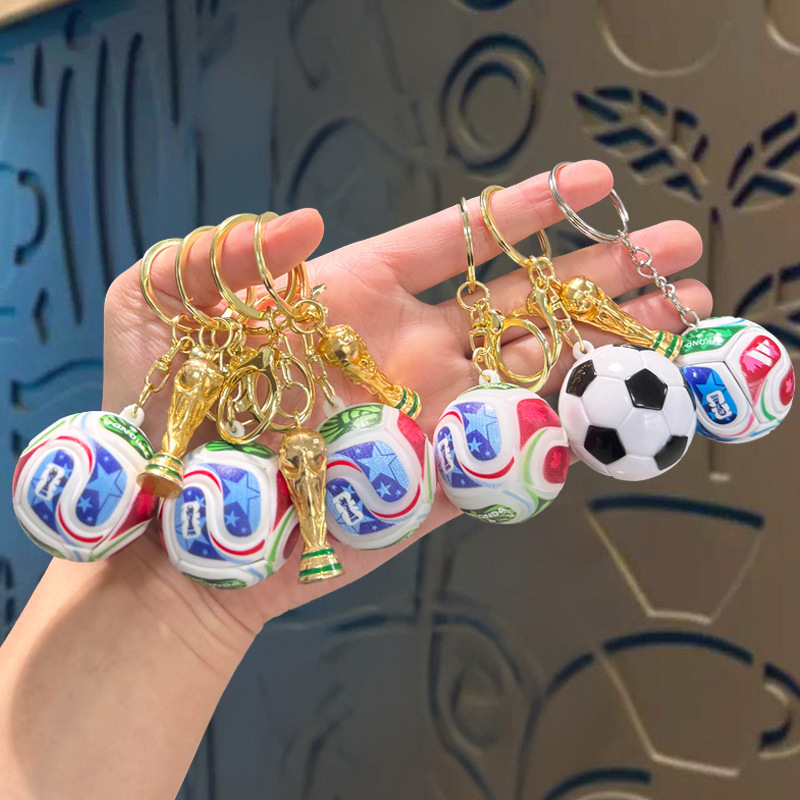 2026 FIFA World Cup Football Keychain/World Cup Trophy Pendant Gift