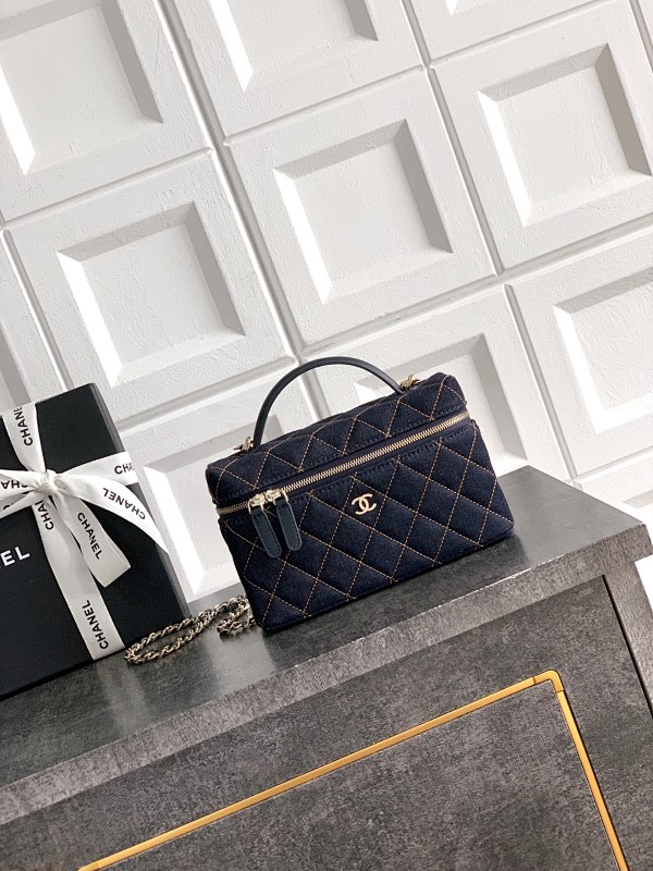 Chanel Denim Chain Bag