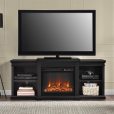Ameriwood Home Manchester Electric Fireplace TV Stand for TVs