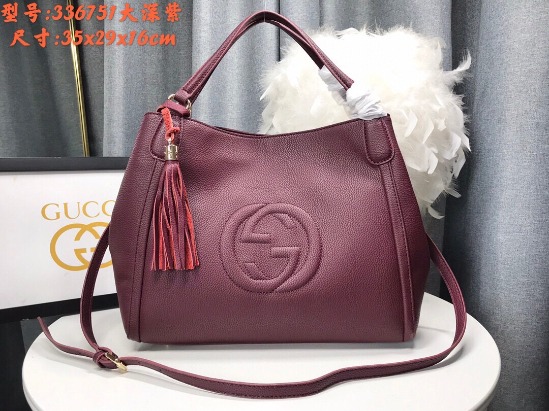 Gucci Soho Leather 2-Way Shoulder Bag