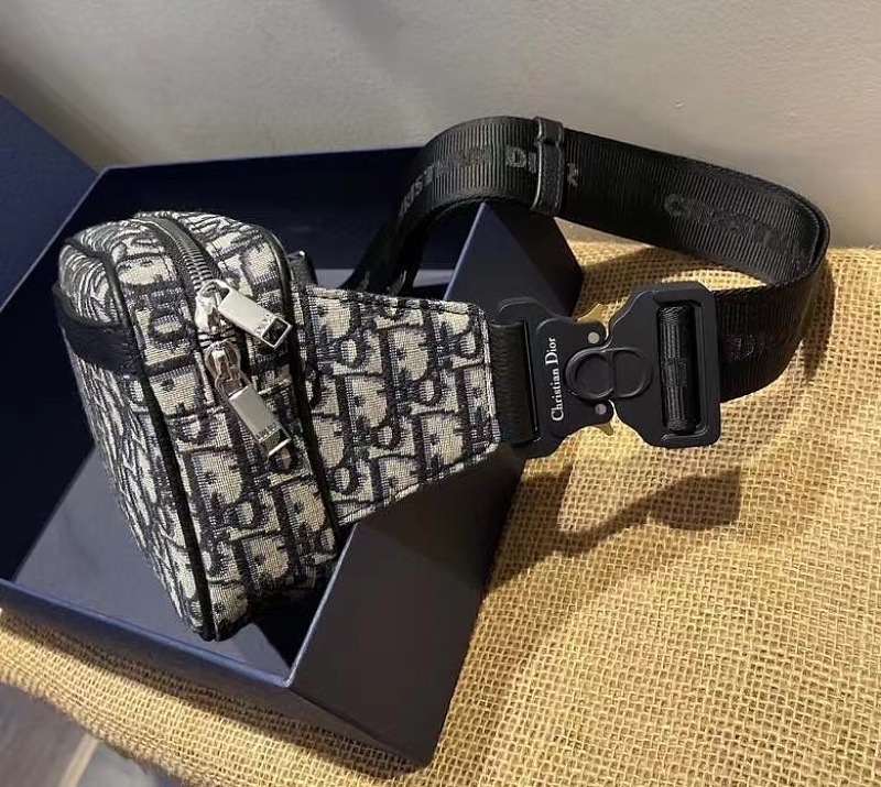 Dior Oblique Belt Bag Black