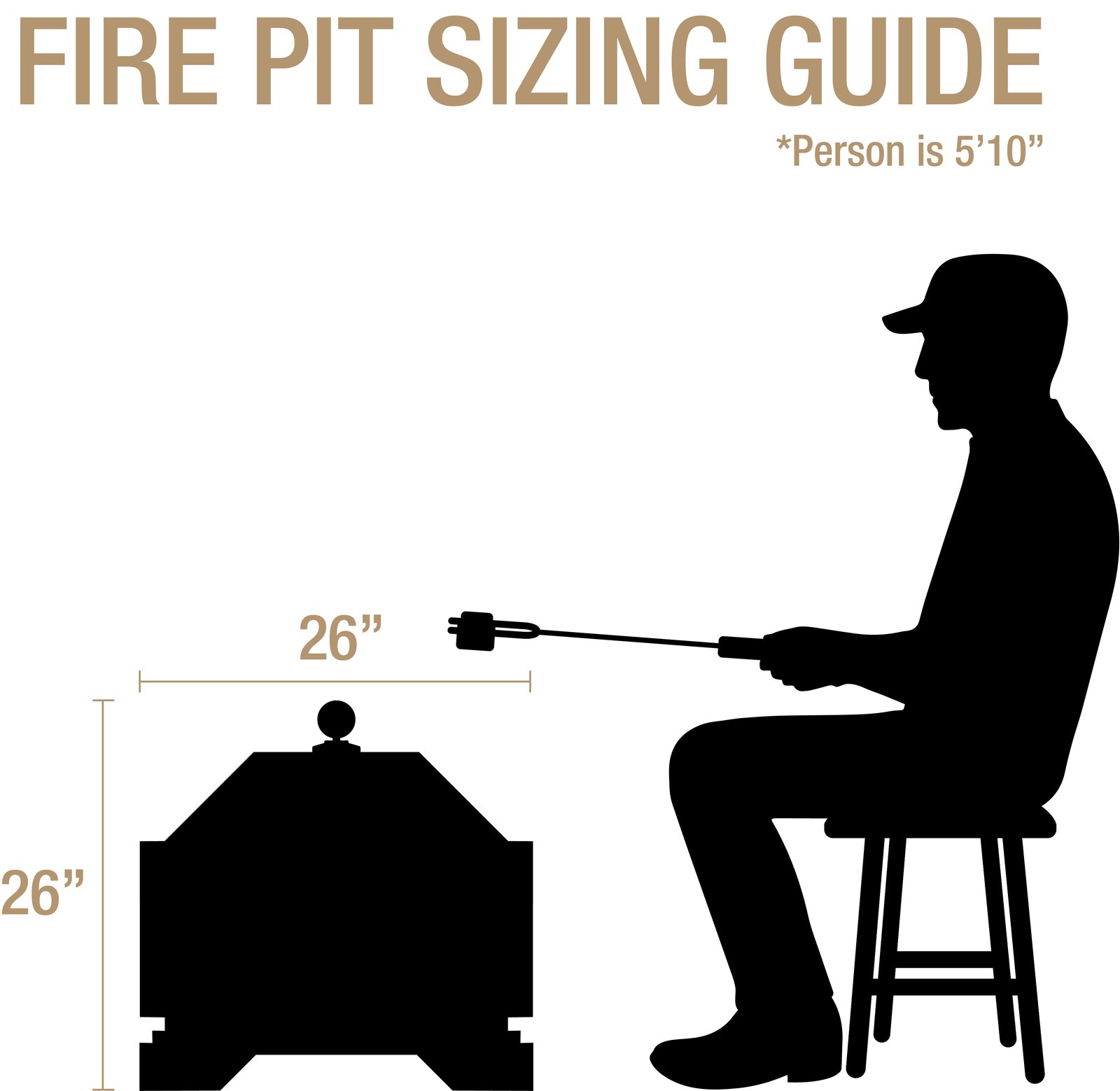 Telvin 26'' H x 26'' W Steel Wood Burning Fire Pit with Lid