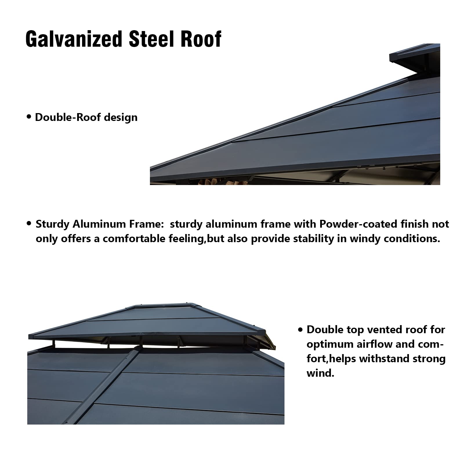 12x14 Hardtop Gazebo