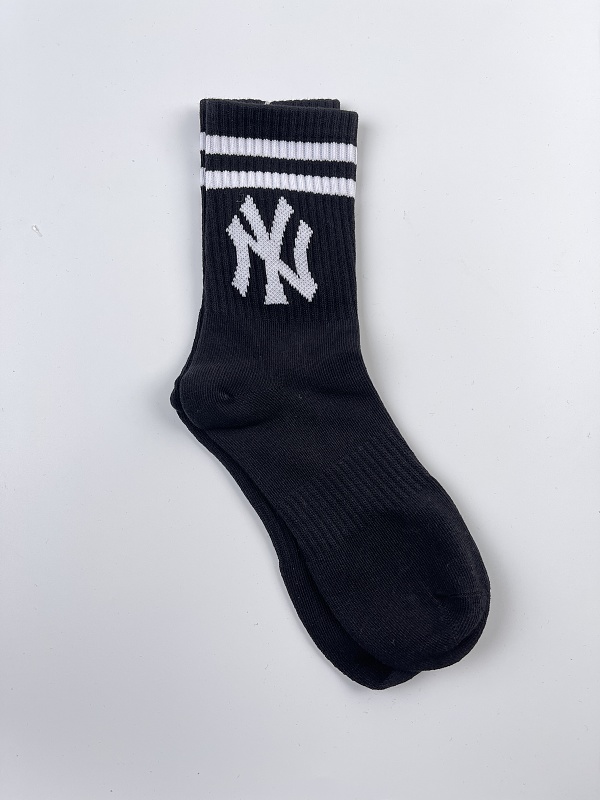 MLB Crew Socks Black