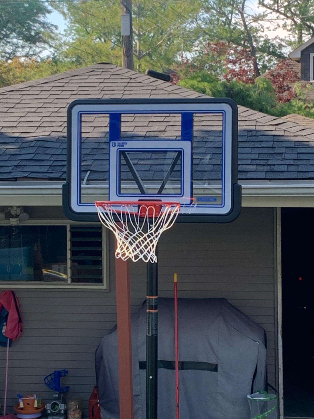 Lifetime Pro Court Height Adjustable Portable Basketball System