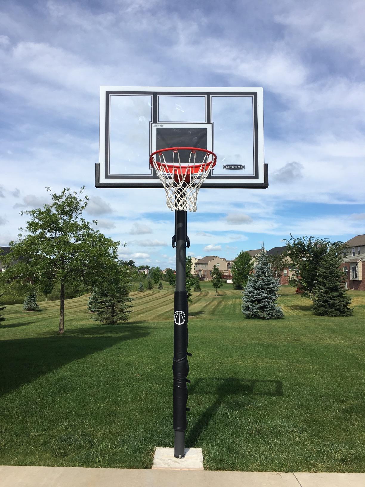 Lifetime Adjustable Basketball Hoop