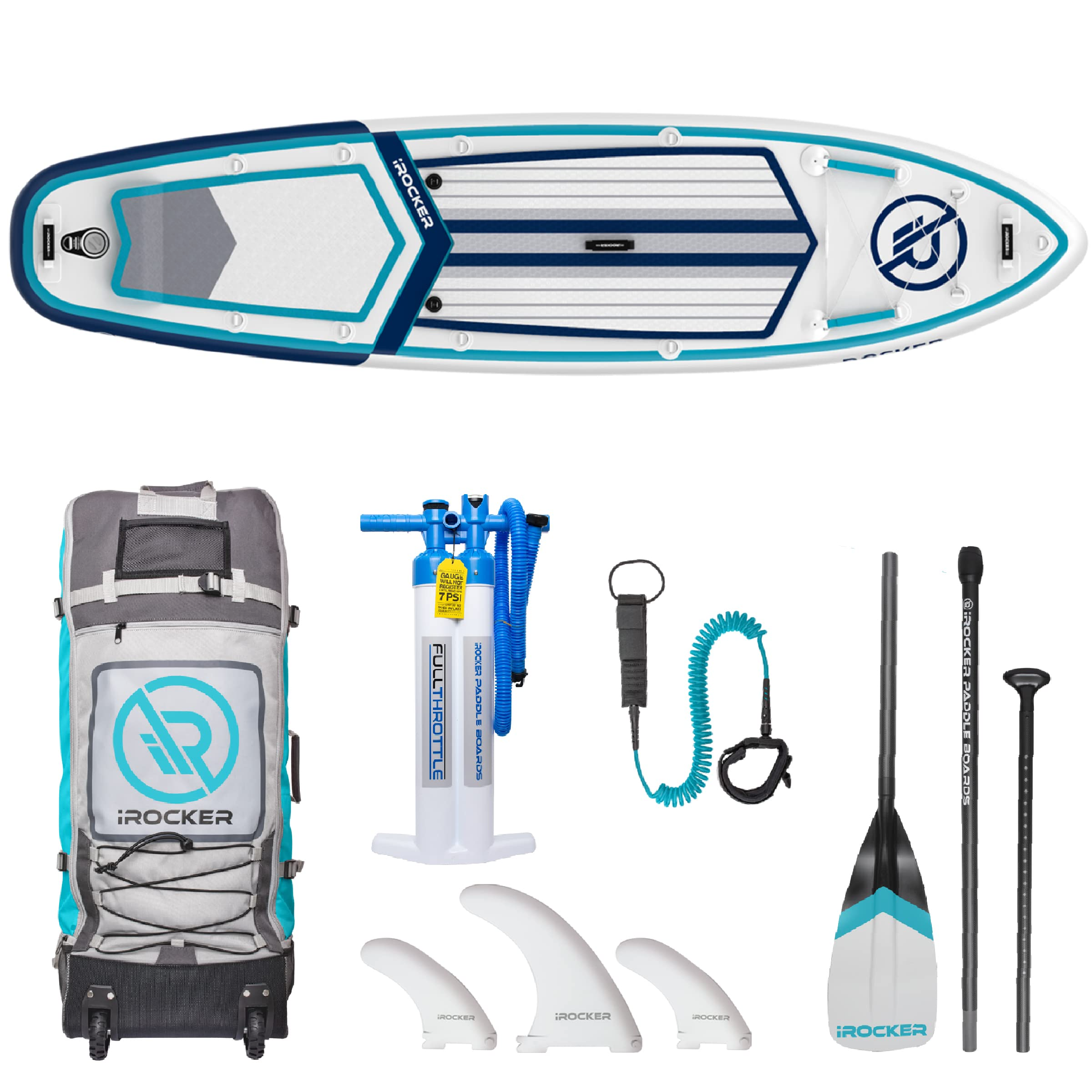 Inflatable Stand Up Paddle Board with Premium SUP Accessories