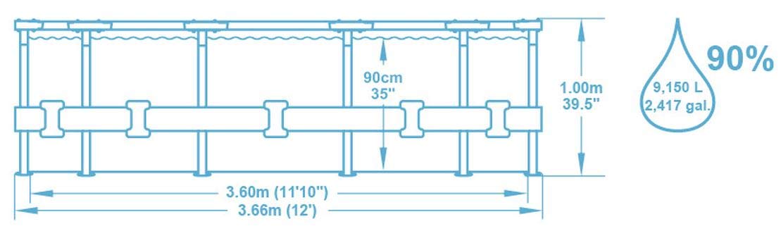 Steel Pro Max Swimming Pool