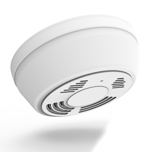 God of Secrets—HD WIFI Nanny Cam Dummy Smoke Detector with IR Night Vision and 6 Months Battery Life