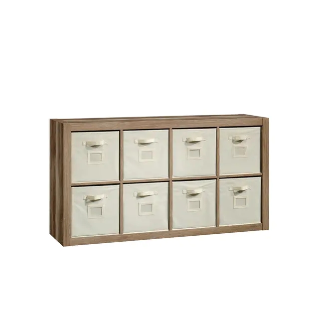 Jameson Modern 8-Cube Bookcase Organiser Storage Cabinet