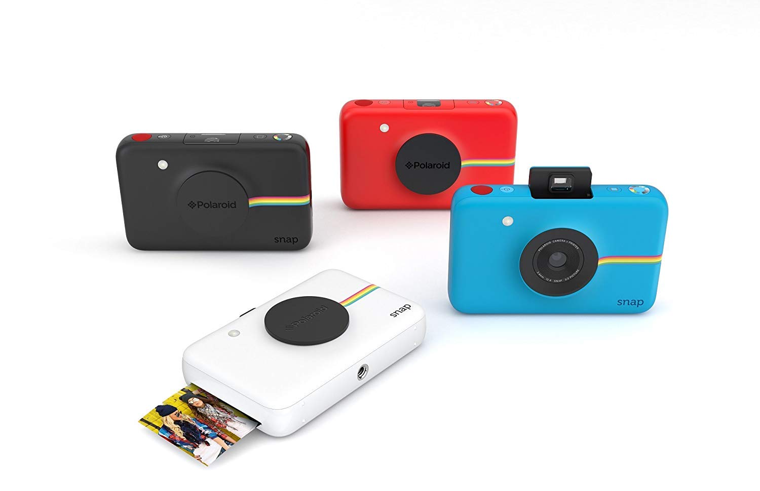 Zink Polaroid Snap Instant Camera with ZINK Zero Ink Printing