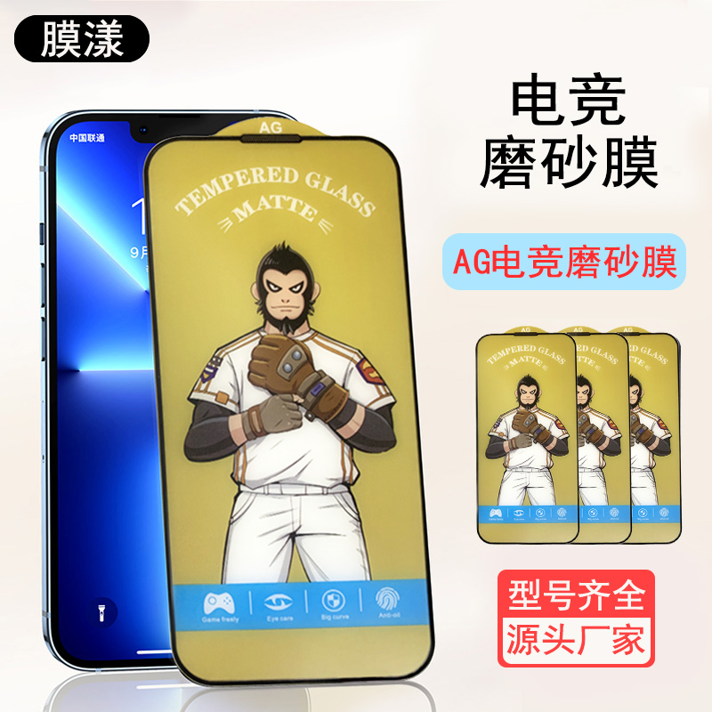 iPhone 11 Tempered Glass Matte - back view