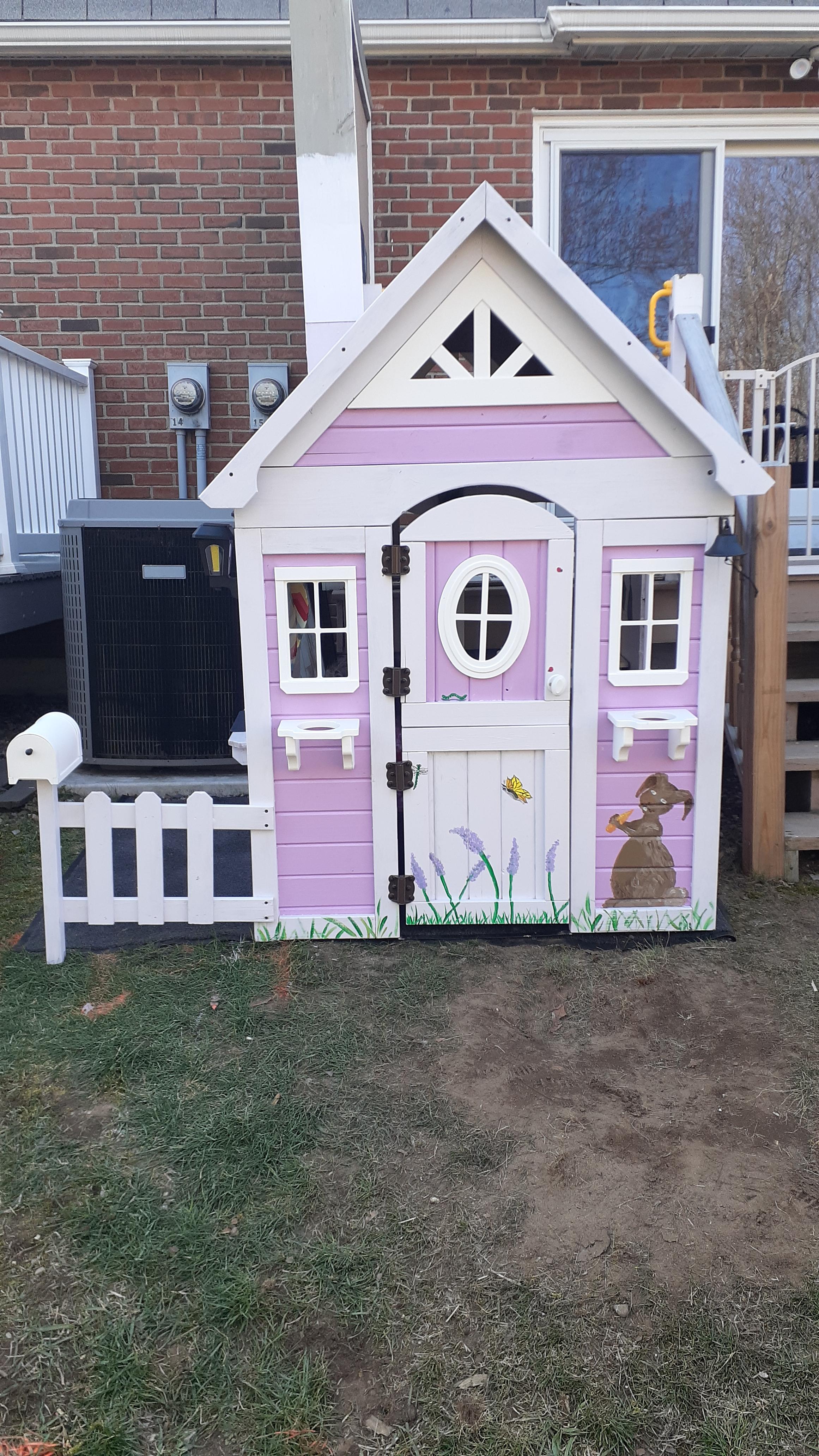 Aspen All Cedar Wooden Playhouse