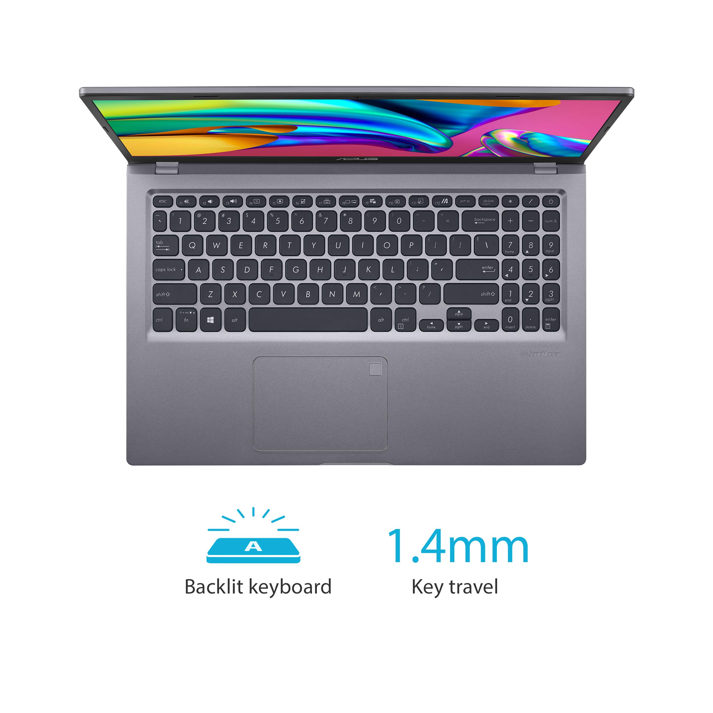 VivoBook 15 F515 Thin and Light Laptop, 4GB RAM, 128GB SSD