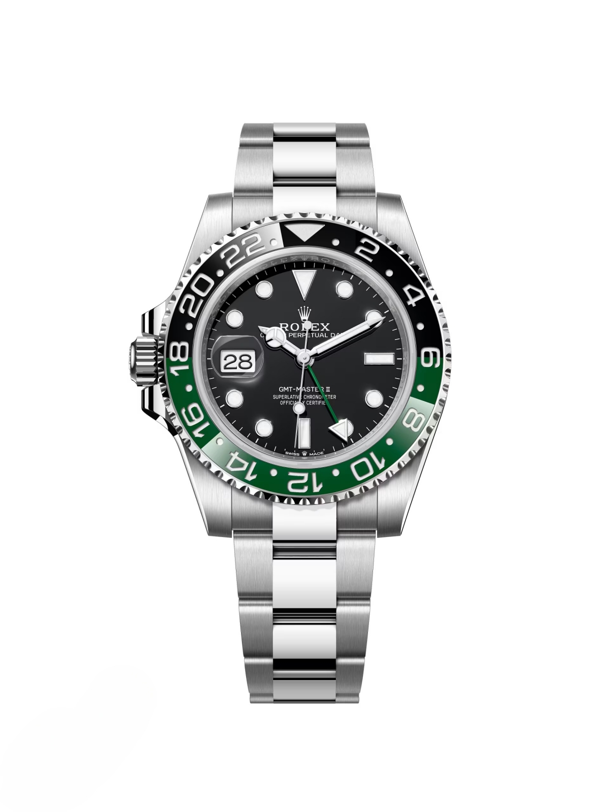 【Super Clone】RLX GMT-Master II With A Green And Black Bezel 