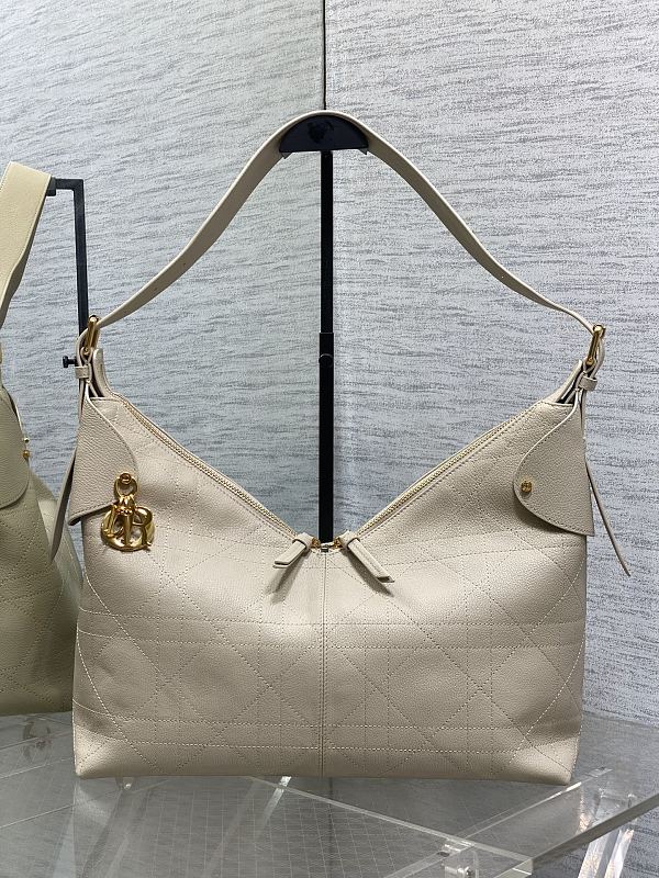 Dior Toujours Hobo Bag Ivory Medium