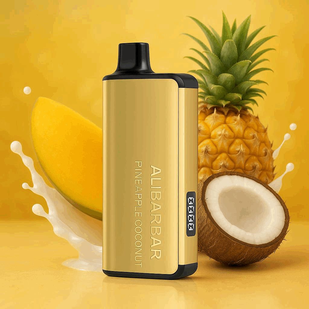ALIBARBAR NIGOT 9000 Puffs - pineapple coconut【3-7 days】